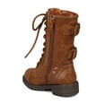 thumbnail image 3 of Happy Soda Dome-2S New Lace Buckles Combat Boot (Toddler/ Little Girl/ Big Girl), 3 of 5