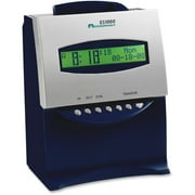 Acroprint ES1000 Totalizing Digital Automatic Payroll Recorder/Time Clock, Blue and Silver