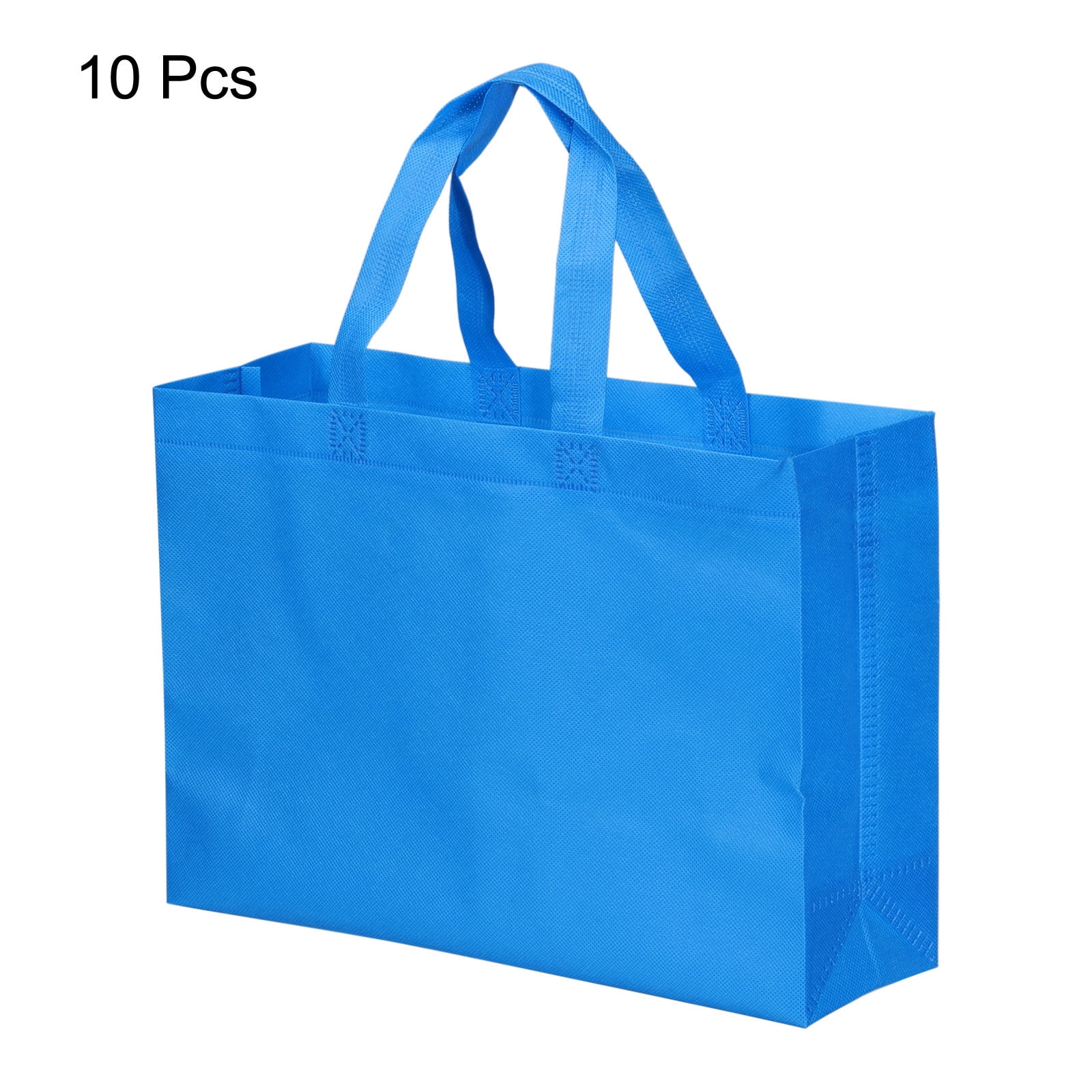 Uxcell 30x40cm Non-Woven Horizontal Style Reusable Gift Bag, Sky