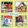 thumbnail image 3 of Honey Bee Acres Sunshine Meadow School – 21 Piece Miniature Dollhouse with Accessories & Exclusive Fox Figure – Pretend Play Set for Kids Ages 3+, 3 of 7