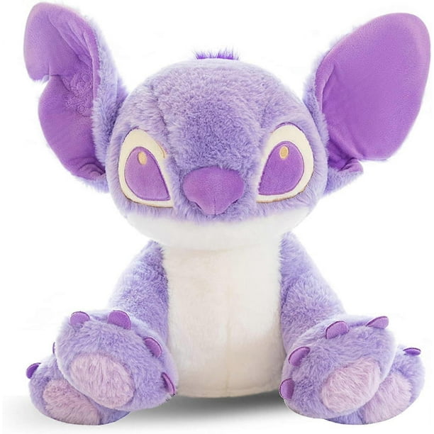 14" Jumbo Purple Stltch Plush - Violet Little Monster Stuffed Animal - 100% Polyester Anime Plushies Pillow