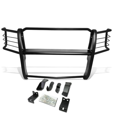 Silverado 1500 Grill Guard For 2014 to 2018 Chevy Silverado 1500 Mild Steel Front Bumper Headlight / Grille Brush Guard / Protector ()