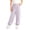Purple, variant on XUNKUSGA Summer Pants for Boys and Girls Sun Protection Quick Dry Mesh Baggy Joggers Casual Elastic Waist Cinched Bottom Girl Pants with Pockets,Gray,3 Years
