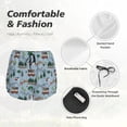 thumbnail image 4 of Daiia Camping Caravan Pattern Women's 2 in 1 Running Shorts - Lightweight Athletic Workout Gym Yoga Shorts Liner with Phone Pockets-XX-Large, 4 of 7