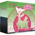 thumbnail image 1 of PokÃ©mon TCG: Scarlet & Violetâ€”Temporal Forces Elite Trainer Box - Iron Leaves, 1 of 3