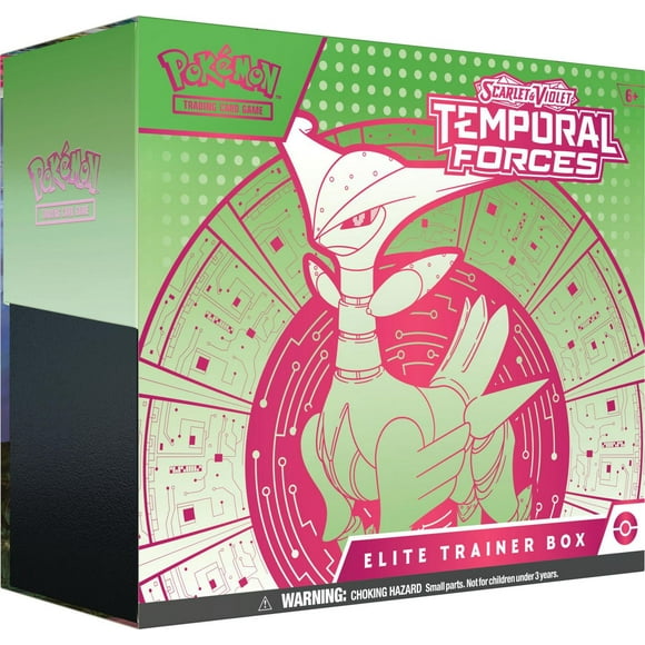 Pokémon TCG: Scarlet & Violet—Temporal Forces Elite Trainer Box - Iron Leaves