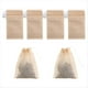 thumbnail image 1 of Paquete de 400 Bolsitas de Filtro de Té Desechables con Cordón, Infusor de Té de Papel Sin Blanquear Seguro, Bolsa Vacía con Cordón para Té de Hojas Sueltas., 1 of 5