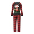 thumbnail image 4 of wsevypo Matching Family Christmas Pajamas Set Women Men Holiday Sleepwear Soft Nightwear Xmas Pjs Clothes Kid, 4 of 6