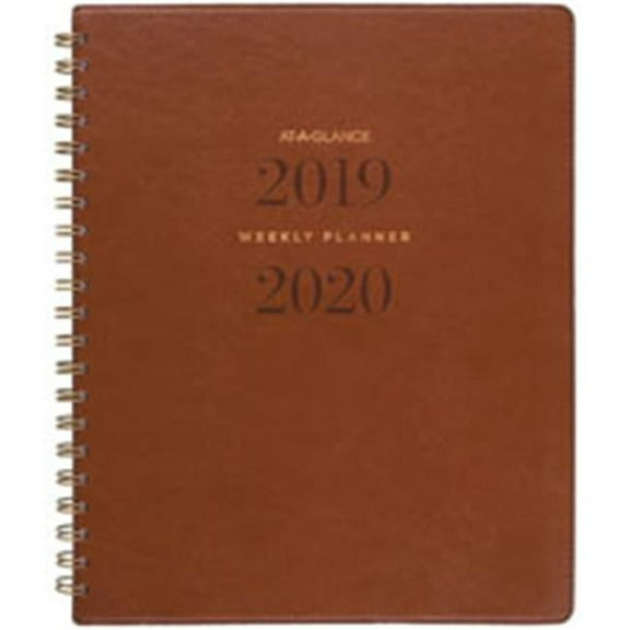 AT-A-Glance  Signature Academic Planner Brown - Large
