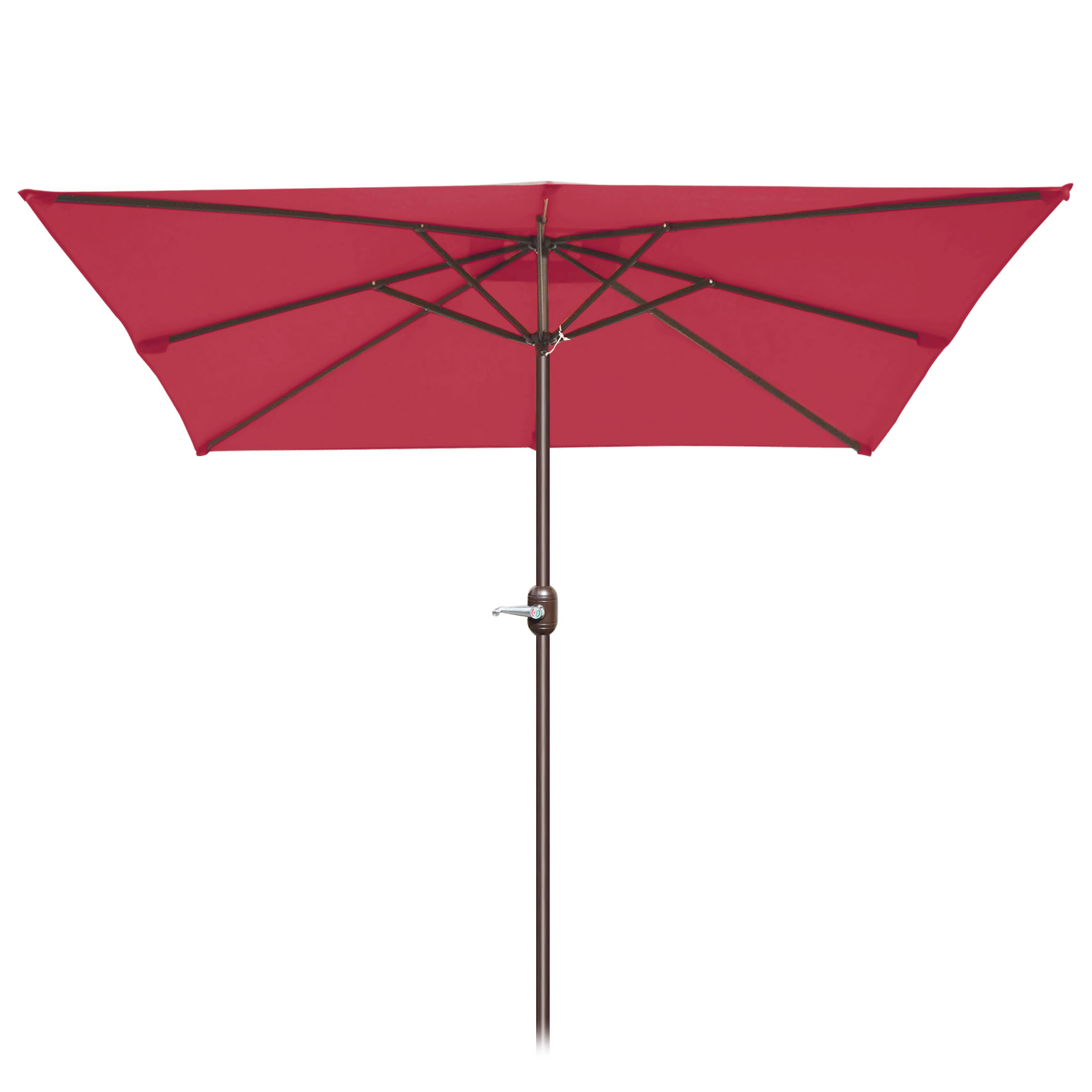Sunny 8' x 8' Outdoor Patio Umbrella Sunshade Table Market Umbrella with Tilt&Crank for Garden, Deck, Backyard - image 2 of 7