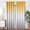 Yellow, variant on SUNOLIFE Navy Blue Gradien Blackout Curtains 2 Panels 63 Inch Ombre Darkening Window Curtains for Living Room Bedroom