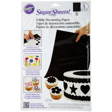 Wilton Sugar Sheet, Black