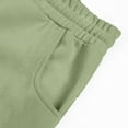 thumbnail image 6 of DODADAWANJ Cotton Sweatpants Men with String Big and Tall Drawstring Elastic Waist Sweatpant with Pockets Loose Fit Workout Joggers Pants Green XXXL, 6 of 10