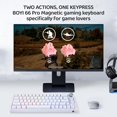 thumbnail image 3 of Teclado BOYI 66Pro con interruptores magnéticos RGB HotSwap con cable, 3 of 8