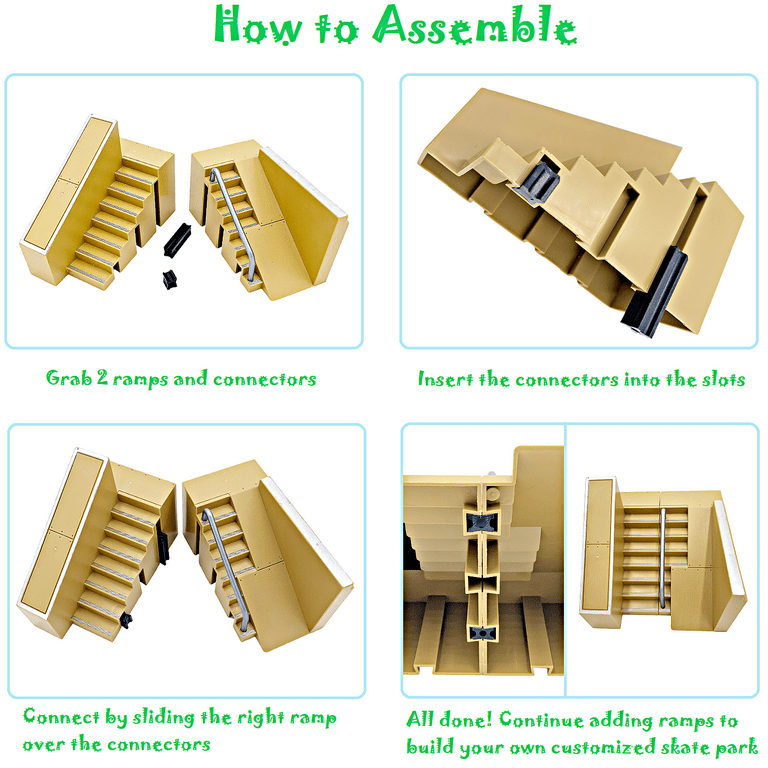 STASHABLES Finger Skateboard Ramp Set – Finger Cote dIvoire