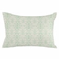 thumbnail image 2 of Boho Teal Pattern King Size Pillow Cover, Pillowcase Protectors with Zipper, Breathable Decorative Throw Pillow Case Cover, Modern Geometric Southwestern Vintage Pillow Shams for Couch Sofa 20x36Inch, 2 of 8