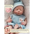 thumbnail image 3 of Muñeca Reborn Yokyyi Timothy de Silicona Completa de 33 cm para Niña, 3 of 6