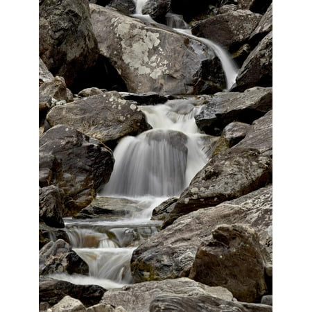Colorado Cascade - Cascades Downstream of Fish Creek Falls, Routt National Forest, Colorado, USA Print Wall Art By James Hager