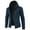 Navy, variant on JTieacloth Mens Slim Fit Knitted Sweater Men Fleece Thick Zip Up Hooded Cardigan Knit Coat(Gray)