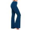 thumbnail image 2 of Zormilly Yoga Pants Women Winter Fleece Lined Elastic High Waisted Flare Pants with Pockets Stretchy Soft Sport Pants, S-2XL, 2 of 8