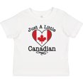 thumbnail image 3 of Inktastic Just a Little Canadian Flag Heart Boys or Girls Baby T-Shirt, 3 of 5