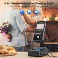 thumbnail image 6 of Cell Phone Stand with Bluetooth Speaker,3-in-1 Power Bank Bracket,360° Rotable Foldable Adjustable Phone Holder for Most Phones and Tablets,Cool Tech Gadgets Birthday Gifts for Men Women,Ideal Gifts, 6 of 8