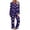 Multicolor, variant on MIUOWANP New Arrivals Ladies' Fashion Printed Casual Round Neck Long Sleeve Top Pants Pajama Set Multicolor L