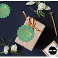 thumbnail image 5 of Inkdotpot Gold Foil Paper Hang Tags Thank You Celebrating The Bride To Be Bridal Shower Favor Tags 50 Pieces, 5 of 6
