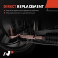 thumbnail image 3 of A-Premium 2 x Front Outer Tie Rod Ends Compatible with Dodge Ram 1500 2002-2008 Ram 2500 2003-2010 Ram 3500 2003-2010 RWD # ES3538, 3 of 7