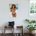 thumbnail image 3 of Sports Illustrated: Swimsuit Edition - Leyna Bloom 22 Canvas Wall Poster, 22.375" x 34", 3 of 4