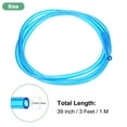thumbnail image 3 of Uxcell Tubing Carburetor Fuel Vent Line 2.5mmx5mmx1m Polyurethane Gas Oil Tube Blue, 3 of 7