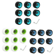 Roller Skate Wheels with Bearings, Quads Roller Skate Wheels Double Row Skating