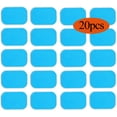 thumbnail image 1 of Ems Gel Pads For Ems Muscle Stimulation Electrostimulation Abs Stimulator Abdominal Trainer Replacement Gel Sheet, 20pcs, 1 of 6