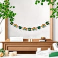 thumbnail image 4 of 48in St Patricks Day Banner Decorations, Irish Party Hanging Shamrock Garland Decor,for Home Party St Pattys Day Banner Decor Birthday Banner, 4 of 7