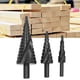 thumbnail image 1 of Broca escalonada más suave de 3 piezas broca escalonada de placa de hierro con forma compacta para trabajar metales ANGGREK Otros, 1 of 8