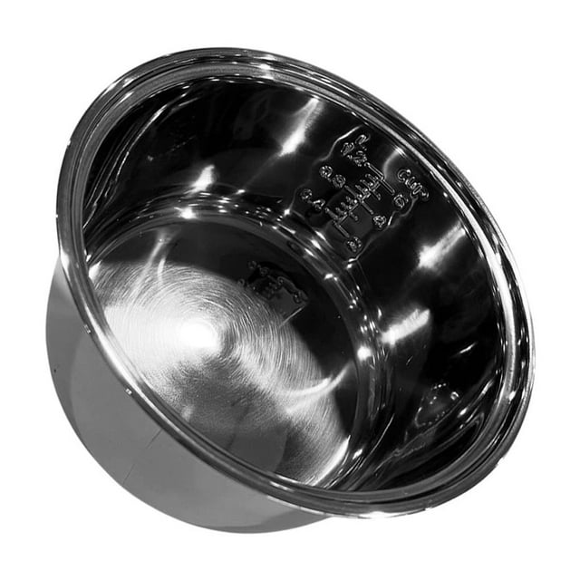Toystoory Olla de acero conductora de calor eficiente para olla arrocera Recubrimiento de piezas de olla de acero duradero Cocina arroz y Cocina y Comedor
