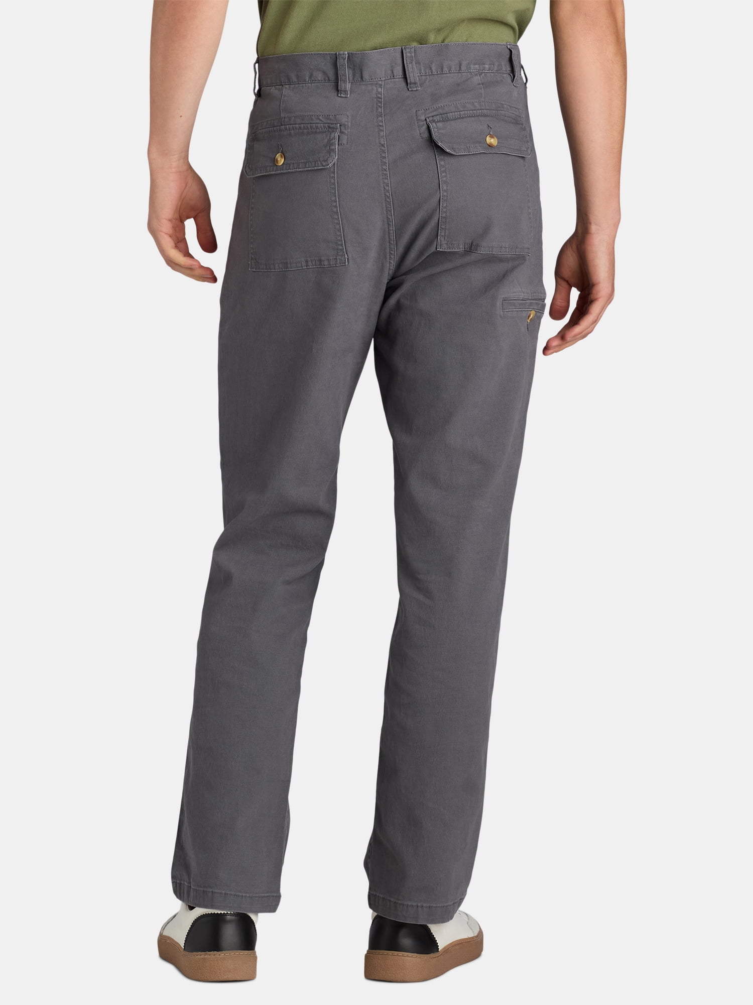 George Men's and Big Men’s Utility Pants, 32” Inseam, Sizes 30-46
