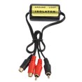 thumbnail image 3 of Unique Bargains DC 12V RCA Car Audio Noise Filter Ground Loop Isolator Male to Female Black Replacement, 3 of 6