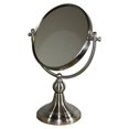 thumbnail image 2 of HomeRoots 468361 Vintage Rotating Chrome 5X Magnification Vanity Mirror, Silver, 2 of 3