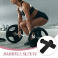 thumbnail image 3 of OULII Barbell Attachment Adapter Sleeve 1 Pair Black Cylindrical Design For Gym And Home Use 50Mm Diameter, 3 of 8
