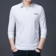 thumbnail image 3 of Camiseta ajustada para hombre, sudaderas tipo polo lisas, talla de invierno, ropa elástica para hombre, camiseta de poliéster de alta calidad a granel, camiseta Y2k, 3 of 5