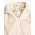 thumbnail image 3 of Plush Hooded Vest Zipper, 3 of 3