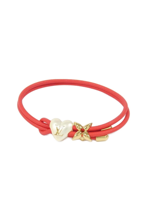 Pre-Owned Louis Vuitton Bracelet LV Bloom Pearl Heart M4719Z