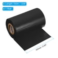 thumbnail image 2 of Unique Bargains 3.93'x328' (100mmx100m) Wax Thermal Transfer Ribbon, 1 Roll 1' Core Ink Out Barcode Printer Ribbon, Black, 2 of 6