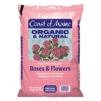 Coast of Maine Roses and Flowers, Organic and Natural Planting Soil for Roses, Annual and Perennial Flowers, 20qt