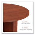 thumbnail image 6 of Alera Valencia Round Conference Table w/Legs, 29 1/2h x 42 dia., Medium Cherry, 6 of 6