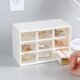 thumbnail image 4 of Mini organizador de escritorio con cajones Suministros de oficina y caja de almacenamiento de joyas 9 cajones JAMW Sencillez, 4 of 5