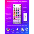 thumbnail image 3 of Guirnalda de luces Minetom que cambian de color, 22 colores, 10 m, 3 of 7