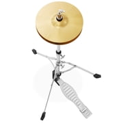 Gammon Percussion 5pc Junior Drum Set - Beginner Kit with Stool & Stands - Pink