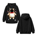 thumbnail image 6 of JAJAHO Fuzzy Pet Carrier Hoodie Christmas Unisex Small Animal Holding Sweatshirt Cat Dog Pouch Pullover Tops, 6 of 6